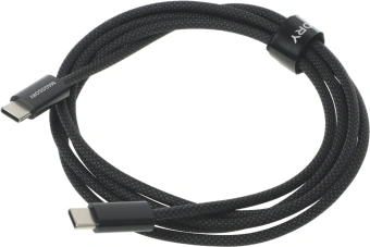 Кабель Magssory CBL002 USB Type-C (m)-USB Type-C (m) 1.5м черный коробка - купить недорого с доставкой в интернет-магазине
