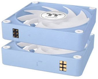 Вентилятор для корпуса Thermaltake CT140 EX Sync Hydrangea ARGB 140х140x25 синий 4-pin 30.7дБ (упак.:3шт) (CL-F197-PL14BU-A) Ret - купить недорого с доставкой в интернет-магазине