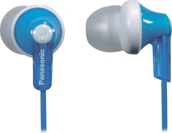 Наушники внутриканальные Panasonic RP-HJE118GU 1.1м белый/голубой проводные в ушной раковине (RP-HJE118GUA) - купить недорого с доставкой в интернет-магазине