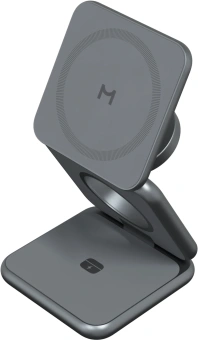 Беспроводное зар./устр. Magssory fold pro 23W 3A+2.22A (PD+QC+QI) USB Type-C для Apple темно-синий (WCH063M) - купить недорого с доставкой в интернет-магазине