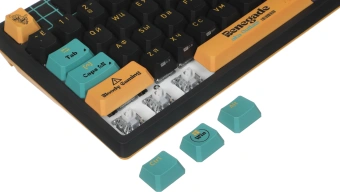 Клавиатура A4Tech AT87 Renegade черный/зеленый USB for gamer LED (AT87) кабель 1.8м - купить недорого с доставкой в интернет-магазине