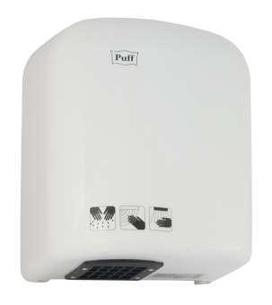Сушилка для рук Puff 165 1650Вт белый - купить недорого с доставкой в интернет-магазине