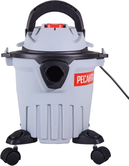 Строительный пылесос Ресанта ПС-1400-15 1400Вт (уборка: сухая/влажная) серый - купить недорого с доставкой в интернет-магазине