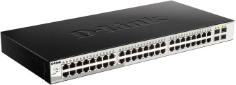 Коммутатор D-Link DGS-1210-52/ME/B1A (L2) 48x1Гбит/с 4SFP управляемый - купить недорого с доставкой в интернет-магазине