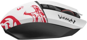 Мышь A4Tech Bloody R36 Ultra белый/черный/красный оптическая 12000dpi беспров. USB 7but (R36 ULTRA NARAKA USB) - купить недорого с доставкой в интернет-магазине