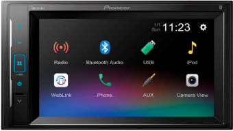 Автомагнитола Pioneer DMH-A245BT 2DIN 4x50Вт 6.2" ПДУ RDS - купить недорого с доставкой в интернет-магазине