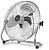 Вентилятор напольный Centek CT-5030 100Вт скоростей:3 серебристый/черный