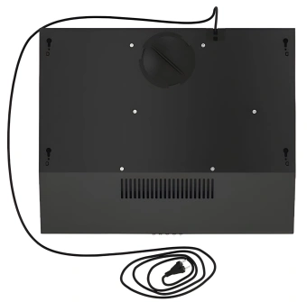 Вытяжка встраиваемая Elikor ECO BK 60 черный управление: кнопочное (2 мотора) - купить недорого с доставкой в интернет-магазине