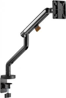 Кронштейн для мониторов Ultramounts UM725B черный 17"-32" макс.9кг крепление к столешнице поворот и наклон - купить недорого с доставкой в интернет-магазине