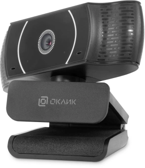 Камера Web Оклик OK-C016HD черный 1Mpix (1280x720) USB2.0 с микрофоном - купить недорого с доставкой в интернет-магазине
