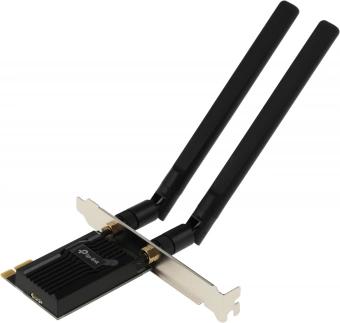 Сетевой адаптер Wi-Fi + Bluetooth TP-Link Archer TX55E AX3000 PCI Express (ант.внеш.съем) 2ант. - купить недорого с доставкой в интернет-магазине