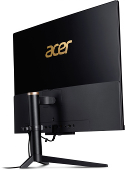 Моноблок Acer Aspire C24-1610 23.8" Full HD N100 (0.8) 8Gb SSD512Gb UHDG CR Eshell WiFi BT 65W клавиатура мышь Cam черный 1920x1080 - купить недорого с доставкой в интернет-магазине