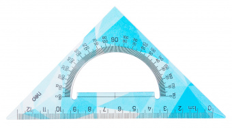 Набор линеек Deli EH649 пластик дл.15см ассорти компл.:лин.15см./треуг.2шт пластиковый пакет с европодв. - купить недорого с доставкой в интернет-магазине