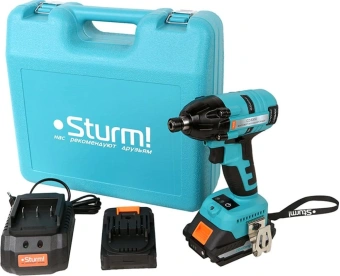 Винтоверт Sturm! CD300H аккум. патрон:быстрозажимной (кейс в комплекте) - купить недорого с доставкой в интернет-магазине
