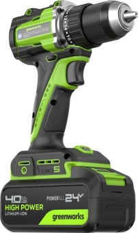 Дрель-шуруповерт Greenworks DD560 аккум. патрон:быстрозажимной (3708407CUB) - купить недорого с доставкой в интернет-магазине