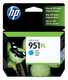Картридж струйный HP 951XL CN046AE голубой (1500стр.) для HP OJ Pro 8100/8600 - купить недорого с доставкой в интернет-магазине
