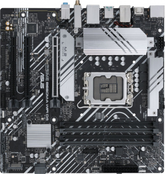 Материнская плата Asus PRIME B660M-A WIFI D4 Soc-1700 Intel B660 4xDDR4 mATX AC`97 8ch(7.1) GbLAN RAID+HDMI+DP - купить недорого с доставкой в интернет-магазине