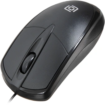 Мышь Оклик 125M черный оптическая 1200dpi USB 3but (1175317) - купить недорого с доставкой в интернет-магазине