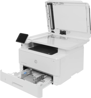 МФУ лазерный HP LaserJet Pro 4103fdw (2Z629A) A4 Duplex Net WiFi белый - купить недорого с доставкой в интернет-магазине