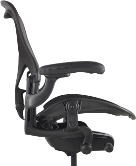 Кресло эргономичное Herman Miller Aeron C Large черный сетка с подголов. крестов. пластик - купить недорого с доставкой в интернет-магазине