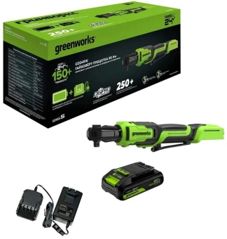 Гайковерт Greenworks GD24RW аккум. патрон:квад.1/2" (3804007CUA) - купить недорого с доставкой в интернет-магазине
