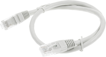Патч-корд Premier PP6U-0.5M 10000Гбит/с UTP 4 пары cat.6 CCA molded 0.5м серый RJ-45 (m)-RJ-45 (m) - купить недорого с доставкой в интернет-магазине