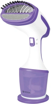 Отпариватель ручной Vitek VT-2660 1600Вт белый/фиолетовый - купить недорого с доставкой в интернет-магазине