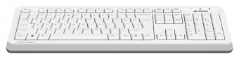 Клавиатура A4Tech Fstyler FKS10 белый/серый USB - купить недорого с доставкой в интернет-магазине