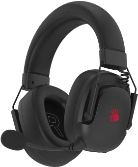 Наушники с микрофоном A4Tech Bloody GR585 черный мониторные BT/Radio оголовье - купить недорого с доставкой в интернет-магазине