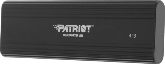 Накопитель SSD Patriot USB-C 4TB PTPL4TBPECB Lite Transporter черный - купить недорого с доставкой в интернет-магазине