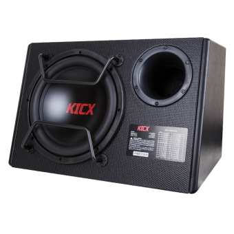 Сабвуфер автомобильный Kicx GT500BPA 500Вт активный (30см/12") - купить недорого с доставкой в интернет-магазине