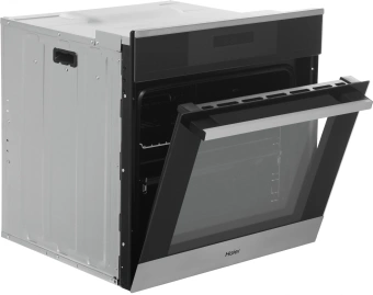 Духовой шкаф Электрический Haier HOX-FP3ABX черный/нержавеющая сталь - купить недорого с доставкой в интернет-магазине