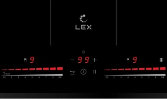 Индукционная варочная поверхность Lex EVI 641C BL черный - купить недорого с доставкой в интернет-магазине