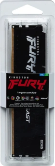 Память DDR5 32GB 5600MHz Kingston KF556C40BB2-32 Fury Beast Black RTL Gaming PC5-44800 CL40 DIMM 288-pin 1.25В single rank с радиатором Ret - купить недорого с доставкой в интернет-магазине