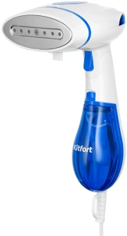 Отпариватель ручной Kitfort КТ-9191-3 1300Вт белый/синий - купить недорого с доставкой в интернет-магазине