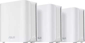 Бесшовный Mesh роутер Asus ZenWiFi BD4 (BD4(W-3-PK)) BE3600 1000/2500BASE-T белый (упак.:3шт) - купить недорого с доставкой в интернет-магазине