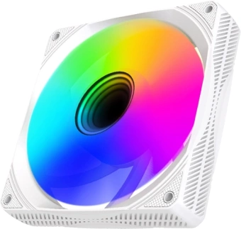 Вентилятор для корпуса Bloody BD-CF120ARGB1 ARGB 120х120x25 белый 4-pin 26дБ (упак.:1шт) (BD-CF120ARGB1-WH) Ret - купить недорого с доставкой в интернет-магазине