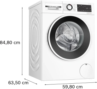 Стиральная машина Bosch Serie 6 WNG2540LSN пан.англ. загр.фронтальная макс.:10.5кг (с сушкой) белый - купить недорого с доставкой в интернет-магазине
