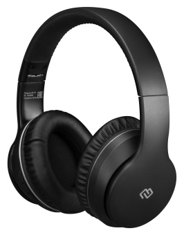 Гарнитура накладные Digma BT-19 ANC черный беспроводные bluetooth оголовье (BT19) - купить недорого с доставкой в интернет-магазине