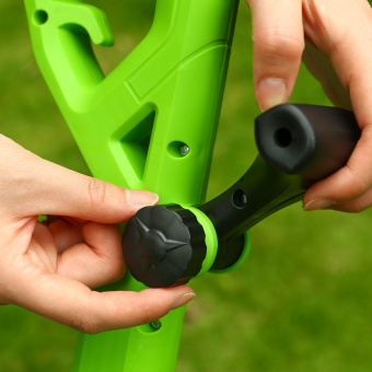 Триммер электрический Deko DKTR550 550Вт неразбор.штан. реж.эл.:леска - купить недорого с доставкой в интернет-магазине