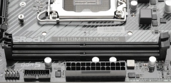 Материнская плата Asrock H610M-H2/M.2 D5 Soc-1700 Intel H610 2xDDR5 mATX AC`97 8ch(7.1) GbLAN+HDMI - купить недорого с доставкой в интернет-магазине