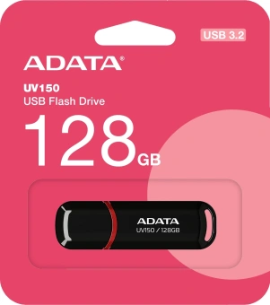Флеш Диск A-Data 128GB AUV150 AUV150-128G-RBK USB3.0 черный - купить недорого с доставкой в интернет-магазине