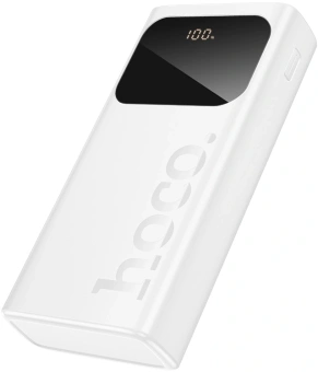Мобильный аккумулятор Hoco J144A Hymn 30000mAh 5A белый (42149) - купить недорого с доставкой в интернет-магазине