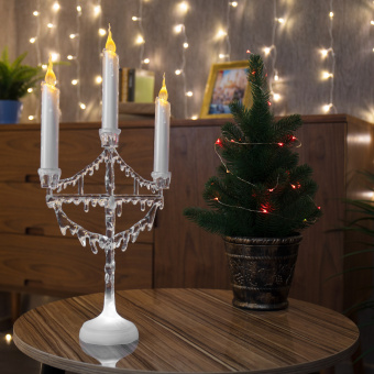 Светильник Neon-Night Home Подсвечник со свечками 4лам. ПВХ/медь (513-034) - купить недорого с доставкой в интернет-магазине