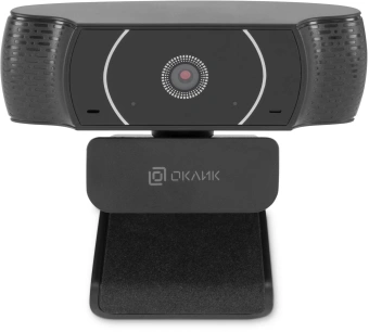 Камера Web Оклик OK-C016HD черный 1Mpix (1280x720) USB2.0 с микрофоном - купить недорого с доставкой в интернет-магазине