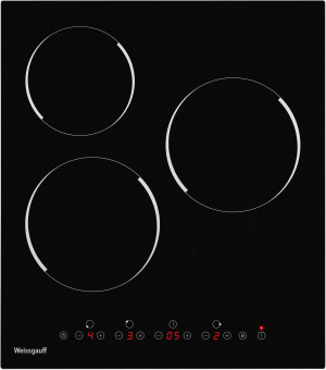 Варочная поверхность Weissgauff HV 430 B черный - купить недорого с доставкой в интернет-магазине