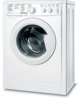 Стиральная машина Indesit IWSC 5105 CIS класс: A загр.фронтальная макс.:5кг белый - купить недорого с доставкой в интернет-магазине