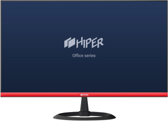 Монитор Hiper 24.5" EasyView FH2501 черный/красный TN LED 5ms 16:9 DVI HDMI M/M матовая 250cd 170гр/160гр 1920x1080 75Hz VGA FHD 3.6кг - купить недорого с доставкой в интернет-магазине