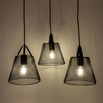 Светильник Hiper Grid H155-2 подвес. черный - купить недорого с доставкой в интернет-магазине