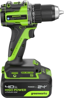 Дрель-шуруповерт Greenworks DD560 аккум. патрон:быстрозажимной (3708407CUB) - купить недорого с доставкой в интернет-магазине